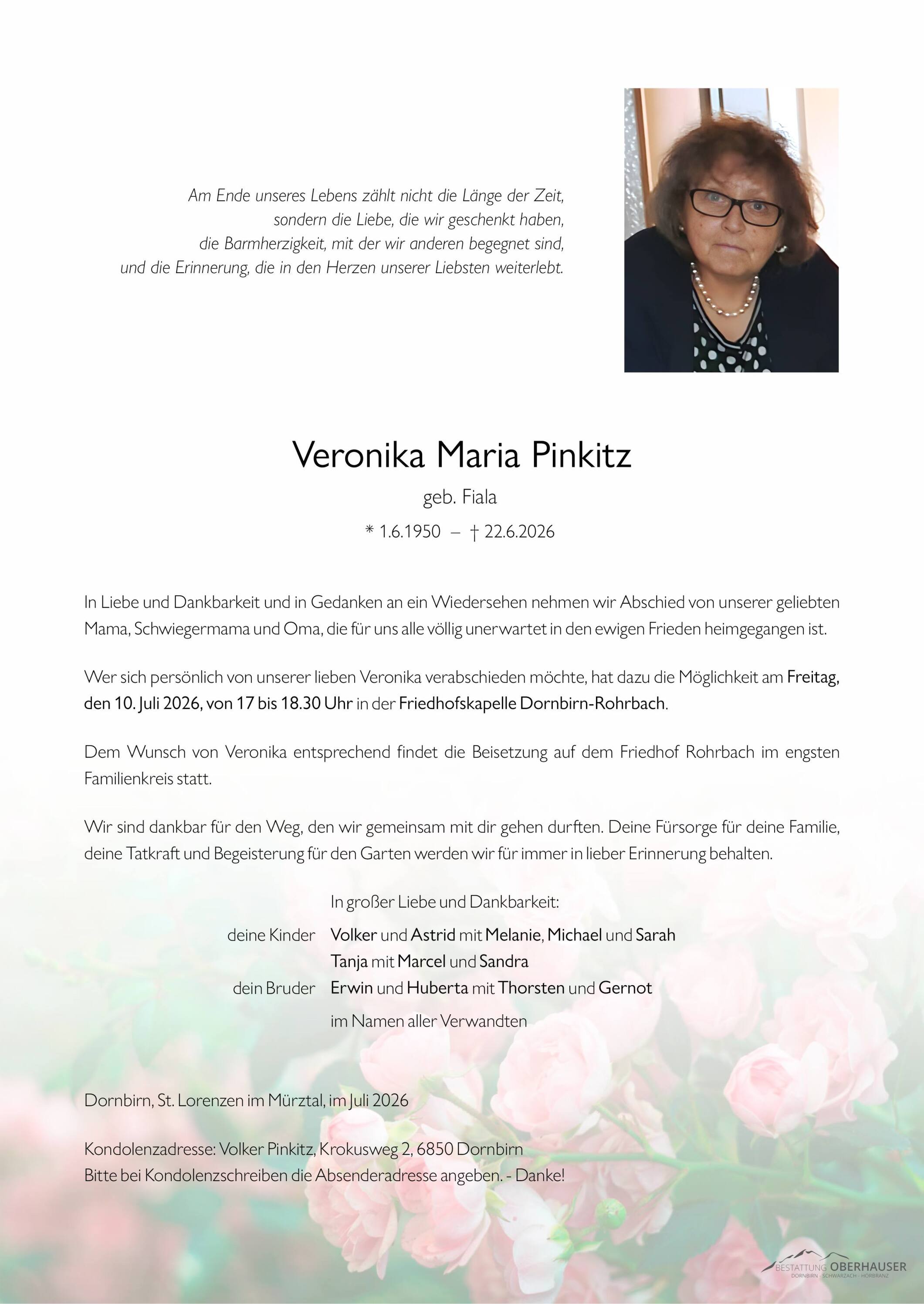 Veronika Maria Pinkitz